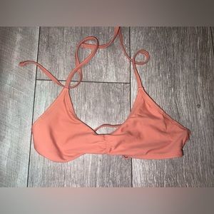 Orange Bikini Top